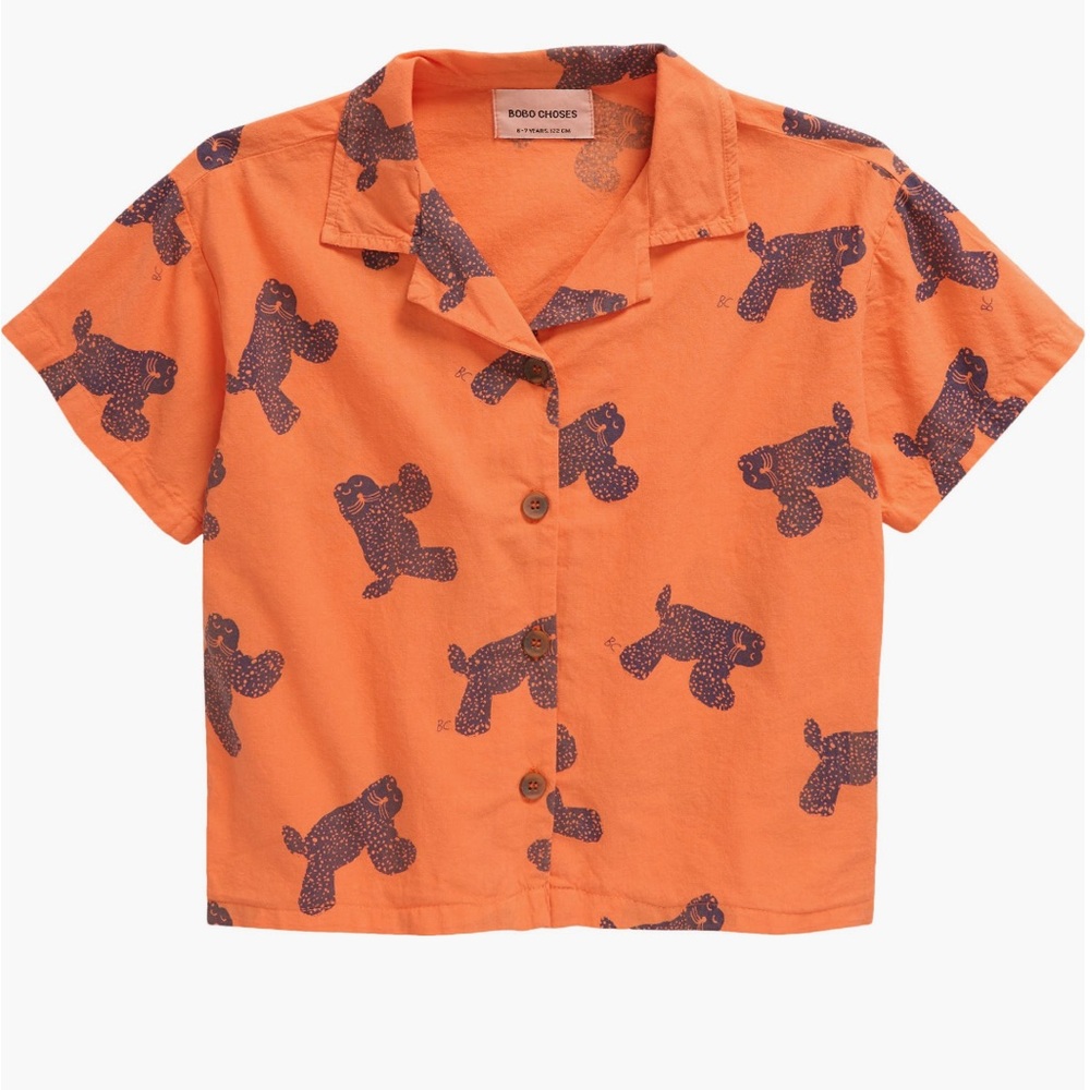 NWT • Bobo Choses big cat shirt • 4/5 years